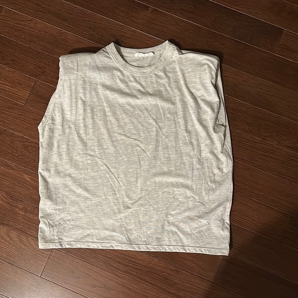 Mango shoulder pad tank - Picture 1 of 2